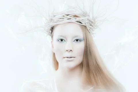 Ice queen Stock-Fotos