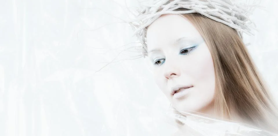 Ice queen Foto stock