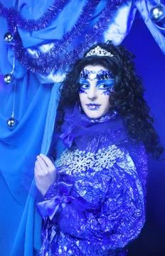 Ice queen. Stock Photos