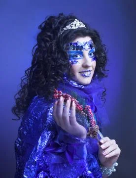 Ice queen. Stock Photos