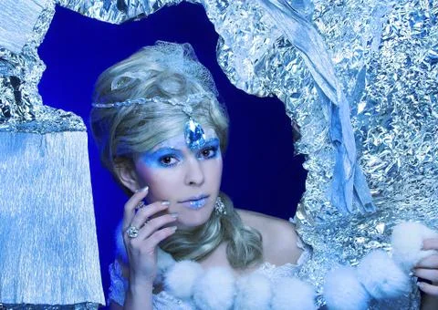 Ice-queen Stock Photos