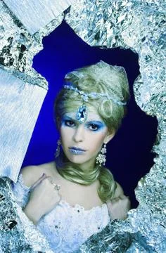 Ice-queen Stock Photos