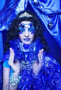 Ice queen. Stock Photos