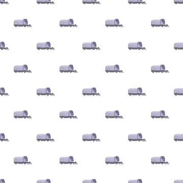Ice resurfacer machine continuous pattern for rink maintenance Stock Illustration