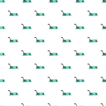Ice resurfacer vehicle repeating pattern background Illustrazione stock