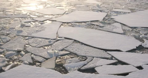 Ice river. Stock Footage 229697343
