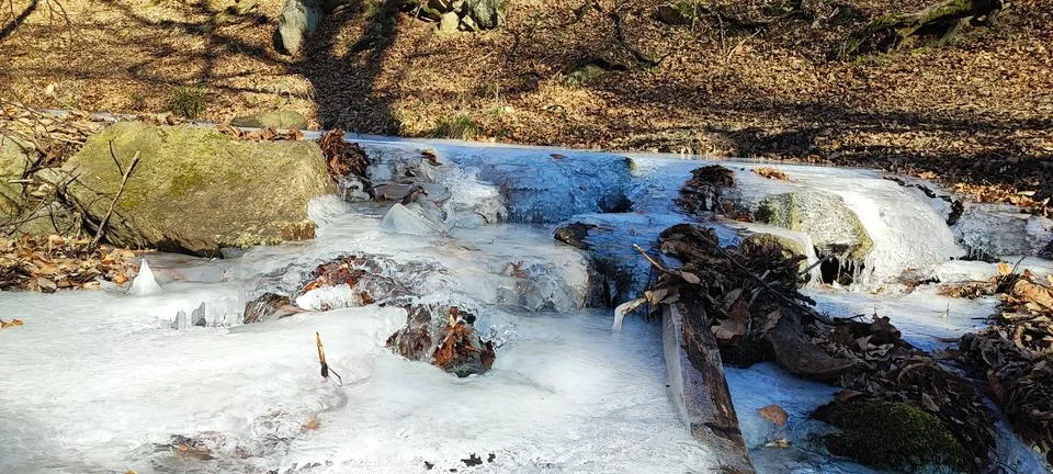Ice River Stock Photos