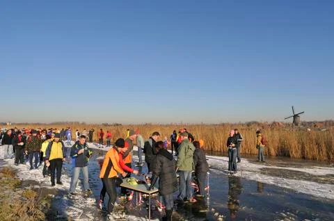 Ice scating Fotos de archivo