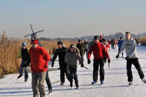 Ice scating Фото