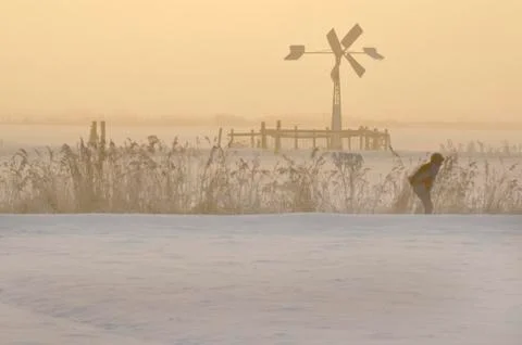 Ice scating Stock Photos