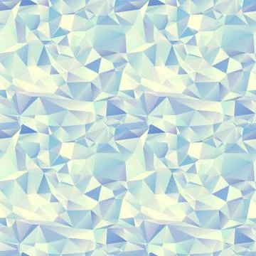 Ice seamless pattern. crystal background Stock Illustration