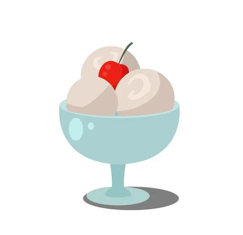 Ice shake vector illustration Stock Illustration