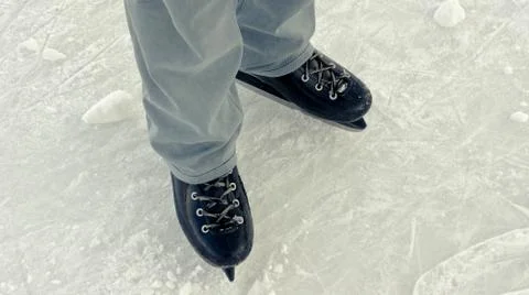 Ice skates. Stock Photos