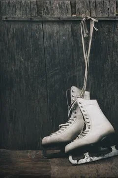 Ice skates 스톡 사진