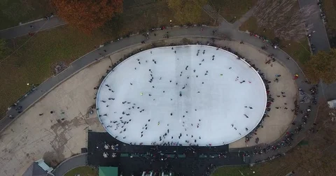 Ice Skating in Boston 動画素材 83056654