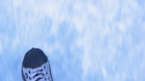 Ice skating. Close up Stock Footage 103439720
