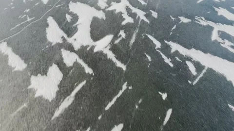 Ice Skating Environment: Top-Down and Wide Shot Stock Footage Video stock 305491047