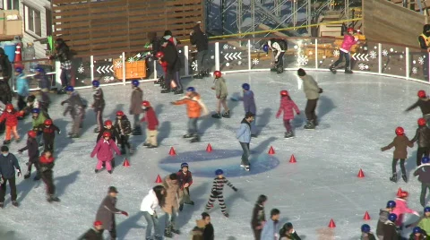 Ice Skating Video stock 582269