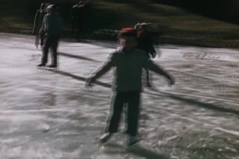 ICE Skating Stock Footage 24741320