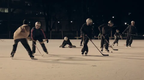 Ice skating Video stock 33731484