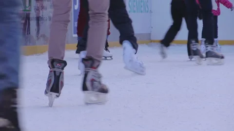 Ice-skating Stock Footage 51417670