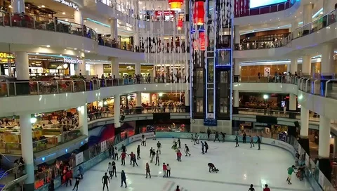 Ice Skating Stock Footage 96360623