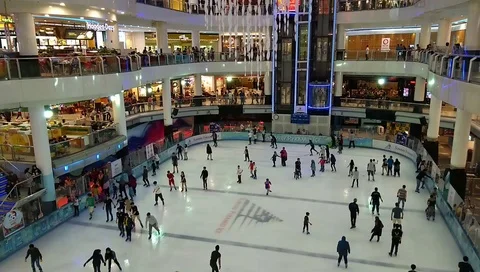 Ice Skating Stock Footage 96361052