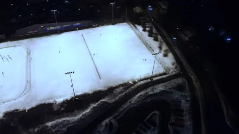 Ice Skating Stock Footage 233200079