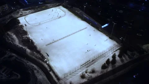 Ice Skating Stock Footage 233212157