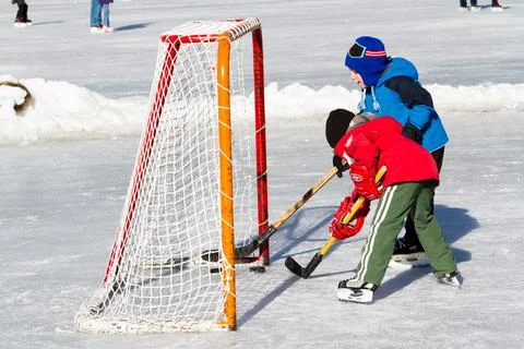 Ice skating Stock Photos