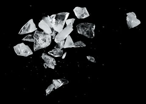 Ice splash Stock Photos