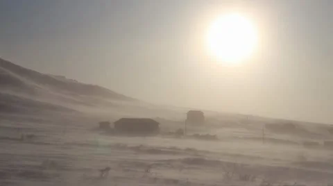 Ice Storm, Nome, Alaska Vidéo 10713307