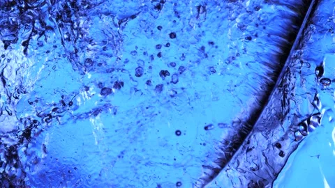 Ice structure pattern slowly moving to the right Stock Footage 147717813