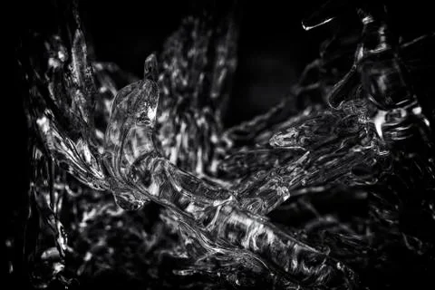 Ice structure Stock Photos