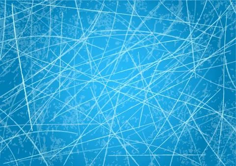 Ice surface of ice rink Stock Illustration