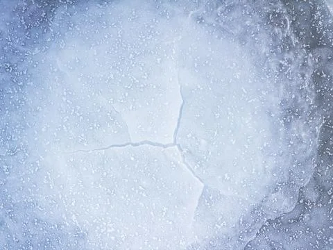 Ice surface. Stock Photos
