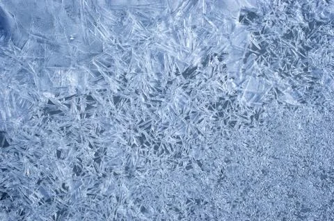 Ice Surface Texture Background Stock Photos