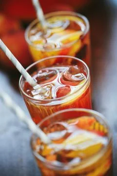 Ice tea drink Stock Photos
