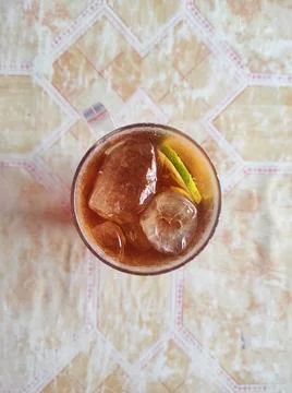 Ice tea drink Stock Photos