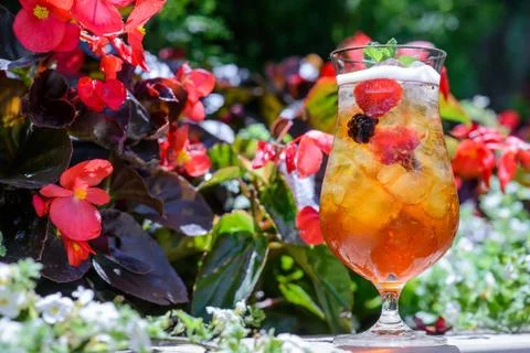 Ice tea Foto stock