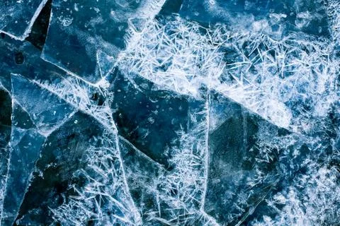 Ice texture background Stock Photos