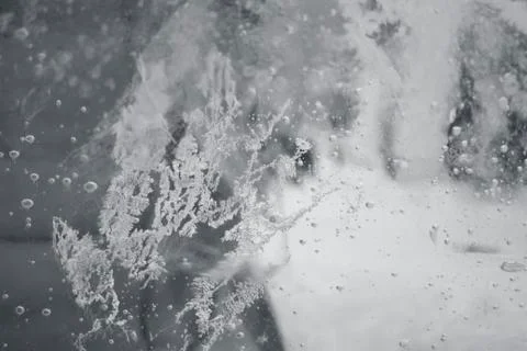 Ice texture background Photos