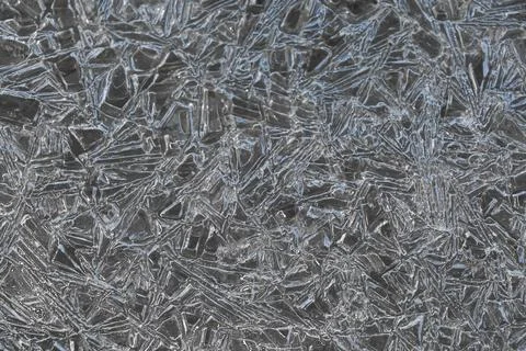 Ice texture crystal Stock Photos