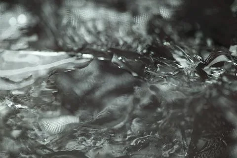Ice Texture on the glass Stock Photos