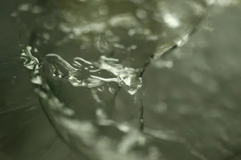 Ice Texture on the glass Stock Photos