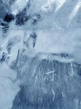 Ice texture Stock Illustration