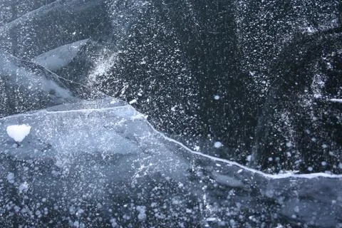 Ice texture Foto stock