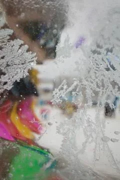 Ice texture Stock Photos