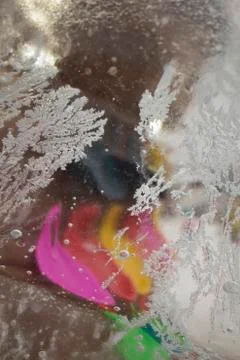 Ice texture Stock Photos