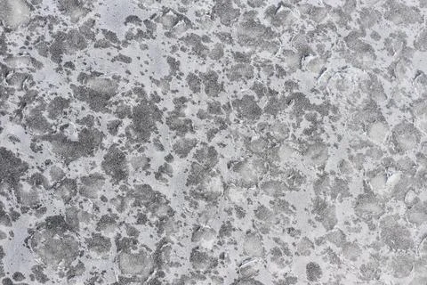 Ice te.xture on the river top view. Stock Photos